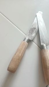 1 Pcs-Pisau Tajam Besar Dapur Gagang Kayu/pisau dapur- pisau buah - pisau sayur - pisau ikan clasik