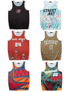 Original Quick Dry Breathable American Style Training Vest Basketball Uniform Summer Design Youth Basketball Jersey