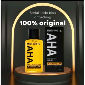 Menguji Kualitas Serum Pemutih Badan & Booster Pemutih Badan: Mimi AHA Body Whitening