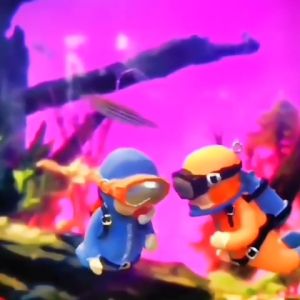 Hiasan Aquarium FLOATING DIVER - Miniatur Ornament Penyelam Pajangan Figure Dekorasi Akuarium Aquascape