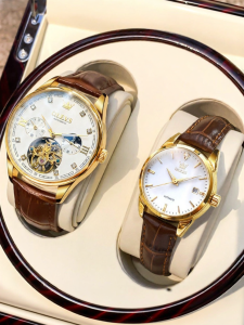 OLEVS | Couple Mechanical Watch Water Resistant