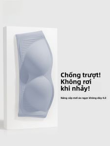 MONCAICHAN | Áo ngực Dream Color Morning Invisible Thin Strapless Bralette chống trượt cho nữ mùa hè 2024 kiểu dáng một mảnh không dây