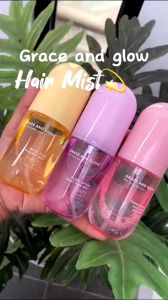 Grace and Glow Hair Mist Perfume 100ml (Silky and Protect Care Peony Blush Daisy) - Body Wash