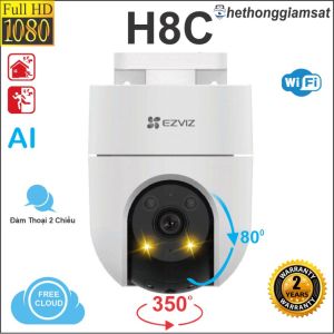 (Giá Sốc) Camera Wifi EZVIZ H8C 2MP 1080P Full HD - Đàm Thoại 2 Chiều Ngoài Trời Màu Bang Đêm Xoay 360 Độ - Chính Hãng Bảo Hành 24 Tháng Camera Ngoài Trời Chống Nước Và Lưu Trữ Thẻ Nhớ - Lazada