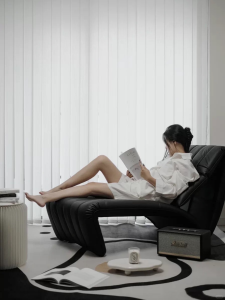 Barcelona Chair Single Sofa Leisure Lazy Designer Creative Foldable Multi-Functional Sofa Chair Luxury Comfortable Sponge Filling