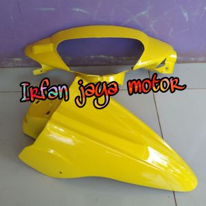 Sepakbor depan Plus Batok kepala yamaha mio Sporty kuning