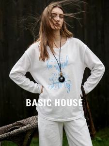 Basic House | 100 Percent Tencel Summer Thin Long Sleeve T-shirt