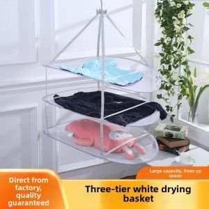 Creative Foldable Three Layers Clothes Drying Net