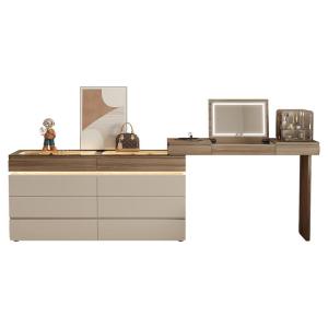 YANGYING | Modern Extendable Bedside Dressing Table with Storage