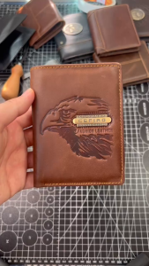 Ví nam Cer02 bóp da nam ví da nam ví đứng ví da bò thật nhiều ngăn đựng tiền đựng thẻ ví nam nhỏ gọnví da thủ công ví da cefiro bảo hành 12 tháng chính hãng - Adonis