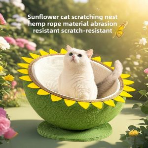 MONLEYTA | Large Size Integrated Hemp Rope Cat Scratching Board Wear Resistant No shedding Durable Cat Claw Board Cat Supplies