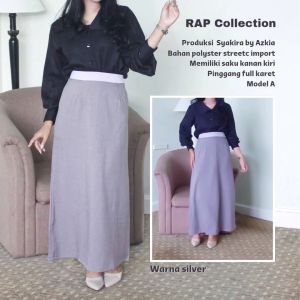 RAP collection - Rok Kerja Model A terbaru-Rok Syakira-Rok Pinggang Karet