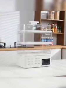 【Malaysia 3 pin Plug】XIAO.MI 电蒸锅 15L Electric Steamer Multi Food Steamer Cookerware 3 Tier Smart Auto Cutoff Safety Pengukus Elektrik 蒸笼蒸箱蒸菜包子大容量电蒸锅