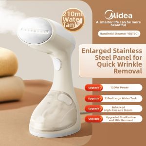 [China Plug Adapter Needed]Midea | Portable Foldable Handheld Garment Steamer