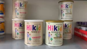 (HSD 2027) Sữa Hikid Tăng Chiều Cao Hàn Quốc Dê Hikid Bò Vani Premium Tách Béo Socola - Sữa Bột Công Thức 650g 600g