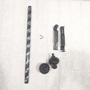 Batang Gorden 2 Meter 15 Meter dan 1 Meter Full Set Rollet Gordeng/ Tiang Tongkat Rollet