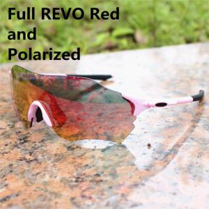 Mens Full Red Lens TR90 Polarized Cycling Glasses MTB Mountain Road Bike Bicycle Eyewear Sports Sunglasses Goggles Gafas