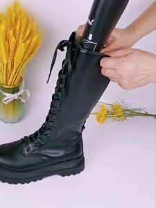Menjaga Sepatu Boot Bentuk Tabung 1Pasang Holder Potong Sepatu Boots