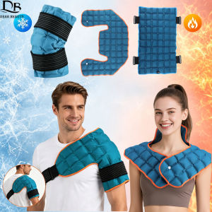 Hailicare | Large Ice Pack For Back/Waist/Knee/Shoulder Reusable Hot And Cold Compress Gel Pad Sports Injury Care Swelling Bruise Ice Wrap
