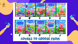 Peppa Pig A5 School Notebook for Kids Girls Boys Student | Waterproof Laminated Cover | 70 GSM Thick Paper