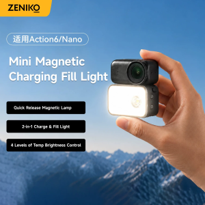 ZENIKO | ZN Light Waterproof Portable Magnetic Mount Light for DJI Osmo Nano