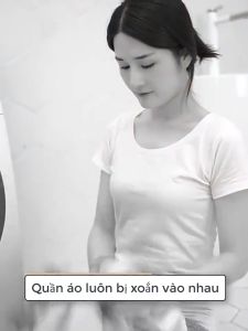 SET 6 túi giặt 2 lớp dành cho máy giặt bảo vệ quần áo áo len áo sơ mi đồ lót