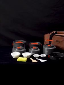 TanXianZhe | Portable Outdoor Stove Kit Cookware Set