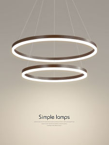 Modern Circular Chandelier For Office Room Commercial Restaurant