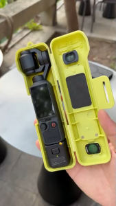 DJI Osmo Pocket 4/3 Protective Storage Case Shockproof All-in-One Carrying Case With Magnetic Filter Storage