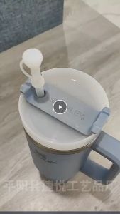 Untuk Silikon Anti Tumpah Stopper Set Untuk Stanley Cup 1.0 40oz/30oz Tumbler Aksesoris Straw Cap Spill Stopper Anti Bocor Stopper