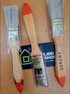 Kuas Gagang Kayu & Kuas Tangan Detailing: Pembersih Mesin & Kuas Cat Serbaguna