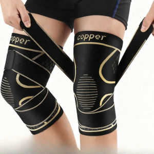 TLXT | High-end Copper Fiber Knee Brace For Pain Relief 360° Support For Arthritis Running Yoga Flexible & Non-Slip Sport Protection