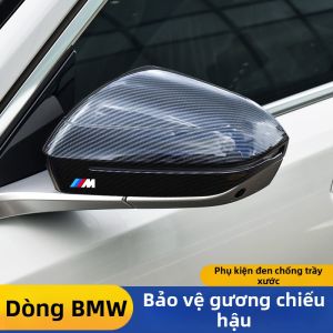 Ốp Gương Xe Bằng Sợi Carbon Cho BMW 5 Series i5 7 Series i7 X3 Mẫu 2024-2026