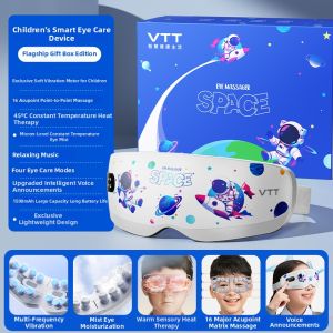 VTT | Eye Fatigue Relief Childrens Eye Massager Eye Training Moisturizing and Heat Therapy