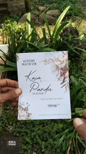 (50 PCS) model terbaru Undangan Pernikahan & undangan khitan Kekinian KODE LINTANG 115