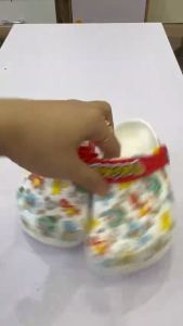 TẶNG KÈM 10JB- Sục crocss pokemon cho bé trai bé gái giầy kid siêu nhẹ chống trơn trượt