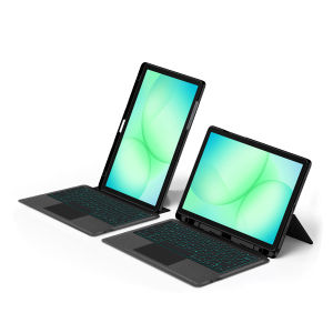 LFOIQN Wireless BT Keyboard Case For Samsung Galaxy Tab A8 10.5" SM-X200 A9 Plus A9+ A11 Plus 11 Inch 2025 Smart Case Detachable