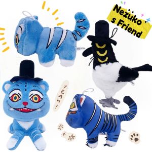 Derpy Tiger Plush Toys Kpop Demon Hunters Stuffed Doll Soft Cuddly Gift for Kids Child Birthday Christmas Popular Collectible