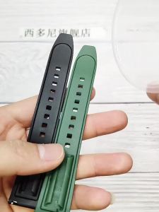 20mm 22mm 24mm Strap Silicone for Seiko Turtle Abalone Men Bracelet for Seiko 5 Skx Sports Rubber Wristband Quick Release Band