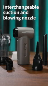MeeGoo Turbo Jet Fan Portable Handheld High Speed Strong Wind Cooling Fan Cleaning Dust Removal