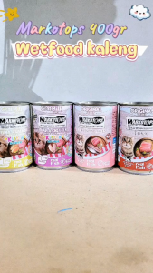 Makanan kucing Markotops kaleng 400gr