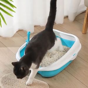 กระบะทรายแมว ห้องน้ำแมว แถมฟรี - Marino ที่ตักทรายแมว No.Y1668