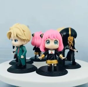 Spy x family (6pcs) Anya Loid Yor Forger Action Figure Japanese Anime Figures Mangga Collectibles Gift Set READY STOCK