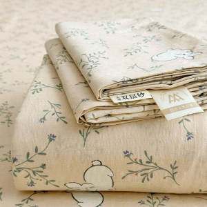 KAMONI | Drap Giường Lớp Đôi A-Class từ Cotton Sạch cho Sử Dụng Một Lần trong Ký Túc Xá