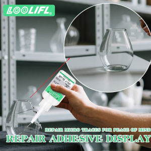 LOOLIFL 50ml Fast Welding High Strength Oily Glue Universal Superglue Mighty Instant Welding Glue For Glass Plastic Metal Wood