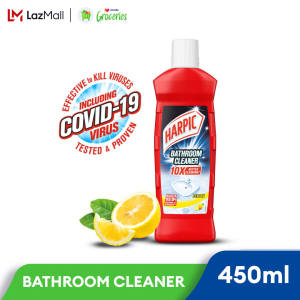 Harpic Disinfectant Bathroom Cleaner Lemon 450ml