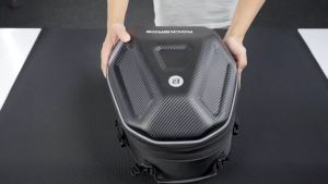 ROCKBROS Túi Đựng Mũ Bảo Hiểm Xe Máy Túi Đựng Kéo Dài 20-35L Túi Yên Ngựa Chống Nước Ba Lô Hiệp Sĩ Vỏ Cứng