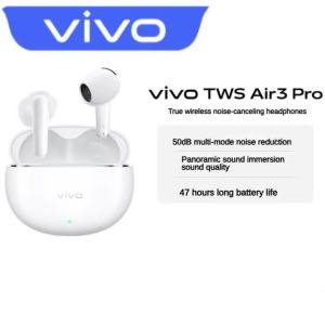 vivo | Tai Nghe Không Dây Thực Sự Vivo TWS Air3 Pro Với Tính Năng Khử Tiếng Ồn 50dB Nhiều Chế Độ Thời Lượng Pin 47 Giờ Bluetooth 5.3 Thiết Kế Đeo Trong Tai