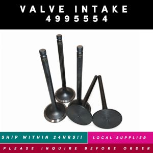 INTAKE VALVE 4995554 3901117 3920857 3920867 [LOCAL STOCK. READY TO SHIP WITHIN 24HRS. LOCAL SUPPLIER WARRANTY] FOR CUMMINS ENGINE GENERATOR