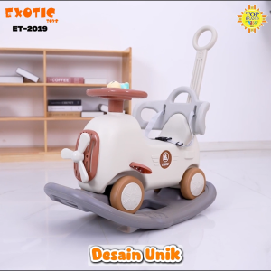 Mobil Mobilan Anak EXOTIC ET 2019 Ride On Mainan Anak Ayun & Dorong